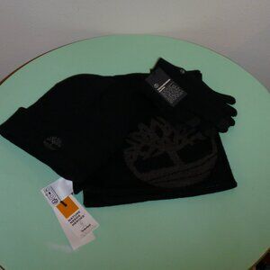NEW Timberland Scarf, Hat, And Glove Set